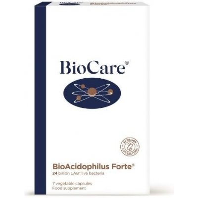 BioCare BioAcidophilus Forte probiotika LAB4 7 kapslí