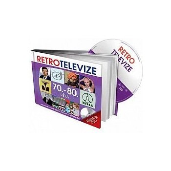 Retro televize - 70. - 80. léta - kniha DVD