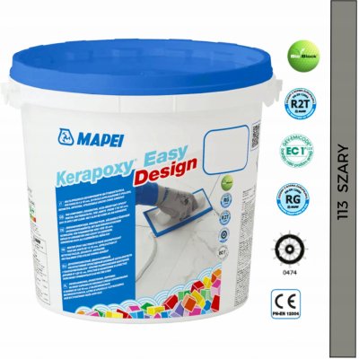Mapei Kerapoxy Easy Design 3 kg cementově šedá – Zboží Dáma
