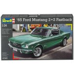 Revell Plastic ModelKit auto 07065 1965 Ford Mustang 2+2 Fastback CF 18-5599 1:25 – Zboží Dáma