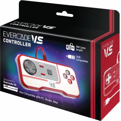 Evercade VS Wired Controller, FG-WIRW-CTR-EFIGS