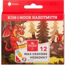 Koh-i-noor školní voskovky 8232 12 barev