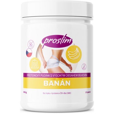 Proslim Proteinový pudink banán 300 g