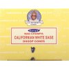 Vonný jehlánek Satya Vonné kužele Californian White Sage 10 ks