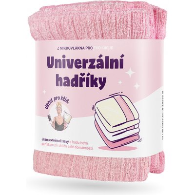Úklid pro klid Univerzální hadřík z mikrovlákna 3 ks + brožura s tipy na úklid – Zboží Dáma