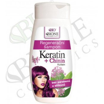 BC Bione Cosmetics Keratin + Chinin šampon 260 ml