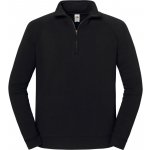 Fruit of the Loom Mikina Iconic Premium Zip Neck Sweat s 1/4 zipem unisex COT16228800201-black Černá – Hledejceny.cz