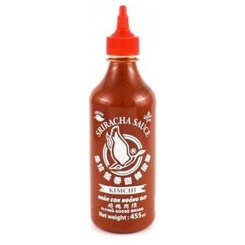 Flying Goose Sriracha pikantní chili omáčka s kimchi 455 ml