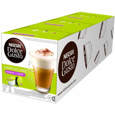 Nescafé Dolce Gusto Cappuccino Light kávové kapsle 16 ks