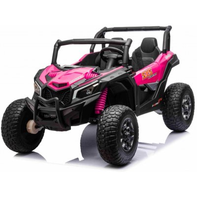 Mamido Elektrické autíčko Buggy UTV X3 Off-Road 4x4 24V růžová – Zboží Dáma