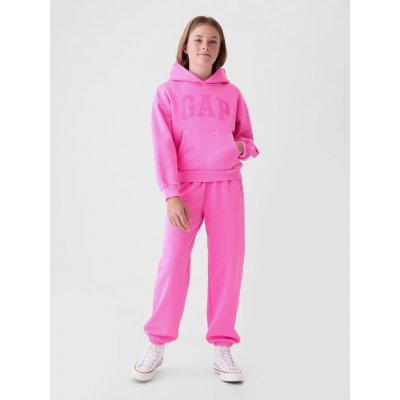 GAP dětské tepláky Vintage Soft s logem Růžová – Hledejceny.cz