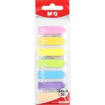 M&G Záložka lepící 44x12 mm Papír (7 barev x 25 listů) – Hledejceny.cz