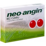 NEO-ANGIN BEZ CUKRU ORM 1,2MG/0,6MG/5,72MG PAS 24 – Hledejceny.cz