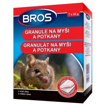 Bros granule na myši,krysy a potkany 140 g