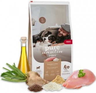 MERA pure Sensitive Puppy krocan a rýže 12,5 kg