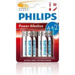 Philips Power Alkaline AA 6KS LR6P6BP/10 – Sleviste.cz