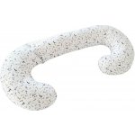 Motherhood Těhotenský polštář béžové lístečky – Zboží Dáma