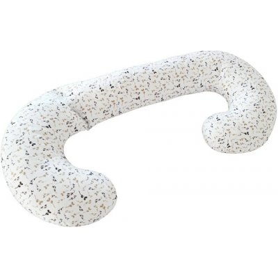 Motherhood Těhotenský polštář béžové lístečky – Zboží Dáma