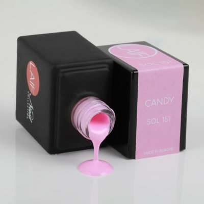 Laif Gel lak růžový SOL 151 Candy 10 ml