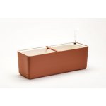 Plastia truhlík samozavlažovací Berberis - terakota + slonová kost 60 cm – Zboží Dáma