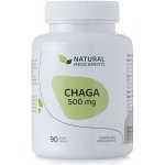 Natural Medicaments Chaga 500 mg 90 kapslí – Hledejceny.cz
