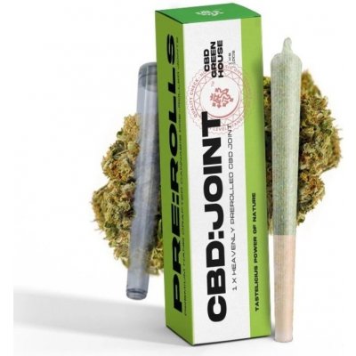 CZECHCBD CBD PRE-ROLLS Green house THC 0,2% 1G – Zboží Dáma