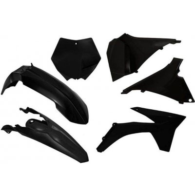 Racetech kompletní plasty KTM SX 125/150/250 12 SXF 250/350/450 11-12 OEM černá | Zboží Auto