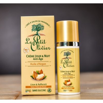 Le Petit Olivier s arganovým olejem Regenerační denní a noční krém 50 ml – Zboží Mobilmania