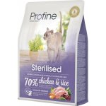 Profine Cat Sterilized krmivo bez lepku pro kastrované kočky s kuřetem a rýží 2 kg – Zboží Mobilmania
