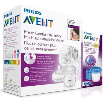 Philips AVENT manuální a VIA 5 x 180 ml