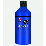 Marabu Acryl Color 500 ml 053 modrá tmavě – Sleviste.cz