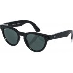Meta RAY-BAN Meta Headliner Standard Smart Glasses Gen 2 - Shiny Black, G15 Green 0RW4013601/7150 – Zboží Živě