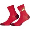 Wola W84.01P Woman Valentýnské dámské ponožky red