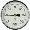 Měření voda, plyn, topení SUKU Teploměr 01 D 100 L 45 -30 +50°C + jímka 1/2" mosaz