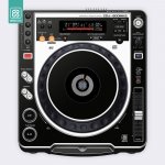 Doto Design Skin CDJ 800 COLORS DVS White – Zboží Živě