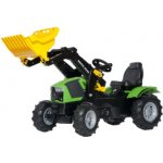 Rolly Toys Šlapací traktor Deutz Agrotron s nakladačem zelený – Hledejceny.cz