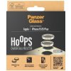 Tvrzené sklo pro mobilní telefony PanzerGlass HOOPS Camera Protector - žlutý hliník, Apple iPhone 15/15 Plus 1193