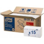 Tork Singlefold ZZ H3, 2 vrstvy, bílé, 15 x 250 ks, 290163 – Hledejceny.cz