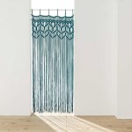 douceur d'intérieur Modrý závěs do dveří 90x200 cm Macarena – douceur d'intérieur – Hledejceny.cz
