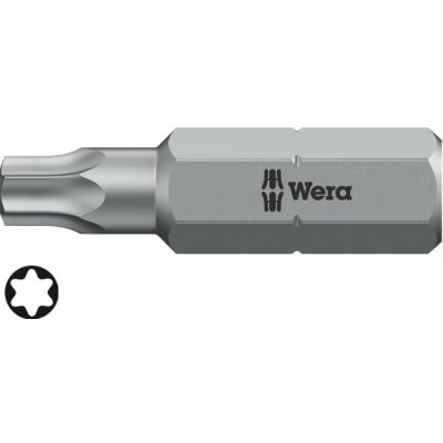 Wera Wera 066486 Bit TX 15 – 867/1 Z. Šroubovací bit 1/4 Hex, 25 mm, pro šrouby s vnitřním TORX – Sleviste.cz