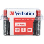 Verbatim Alkaline AAA 24ks 49504 – Zbozi.Blesk.cz