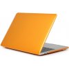 Brašna na notebook PROTEMIO 57814 CRYSTAL Plastový kryt pro Macbook Air 13" 2022 A2681 oranžový