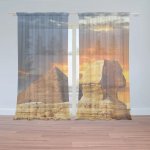 Sablio Záclony Pyramidy: 2ks 150x250cm – Hledejceny.cz