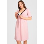 Anda mateřská kojicí košilka Plisa růžová – Zboží Dáma