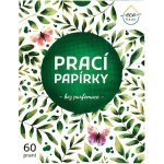 EcoHaus Prací papírky 60 praní bez parfemace – Sleviste.cz