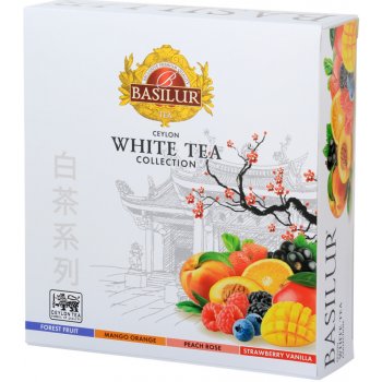 Basilur White Tea Assorted 40 gastro sáčků