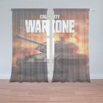 Sablio Záclony Call of Duty Warzone - tank: 2ks 150x250cm – Hledejceny.cz