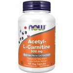 Now Foods Foods Acetyl-L-Karnitin 500 mg 100 kapslí – Hledejceny.cz
