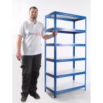 Biedrax 60 x 90 x 180 cm 4 police modrý – HobbyKompas.cz