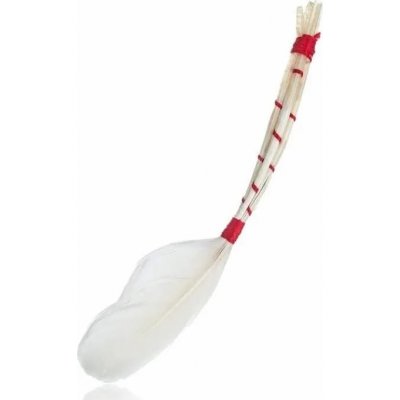 VETRO PLUS Mašlovačka z peří 19 cm – Zboží Mobilmania